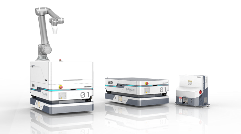 德扑之星數位開發的自主式移動機器人（AMR250M），搭配全向輪並結合AI演算法、2D LiDAR、3D攝影機等技術，協助客戶實現產線全自動化